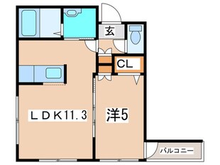 Millefeuilleの物件間取画像